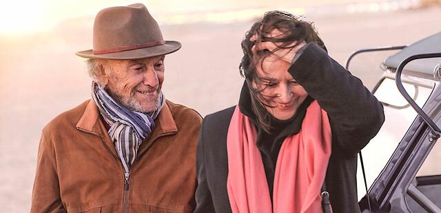 Jean-Louis Trintignant und Anouk Aimée.