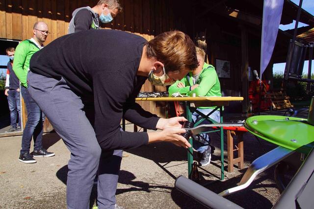 Bei der Agrarolympiade ging es neben Wissen auch um handwerkliches Geschick.