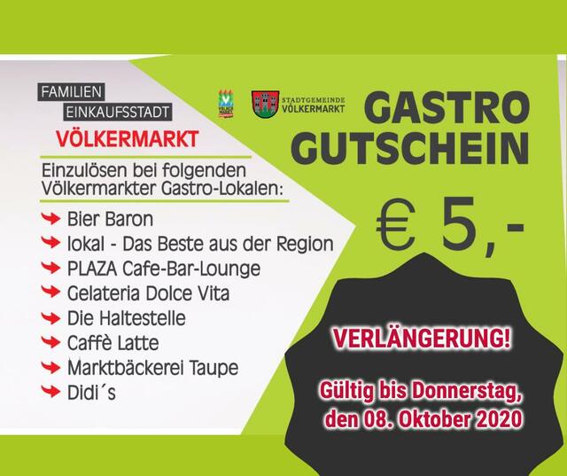 Die Gutscheine können noch bis nächsten Donnerstag eingelöst werden.