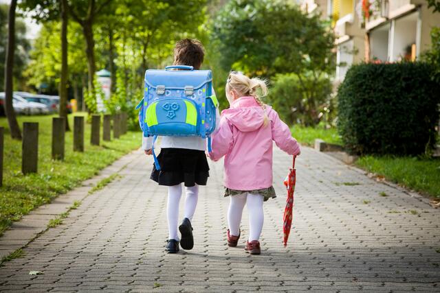 Mit dem Schulwegplan werden Gefahren minimiert.