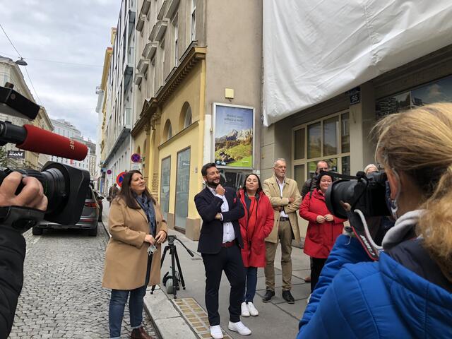 BV Markus Rumelhart freut sich über zusätzlichen leistbaren Wohnraum in Mariahilf.