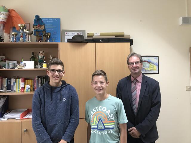 Christian Bugl und als Stellvertreter Jakob Königsberger freuen sich auf ihre neue Aufgabe.