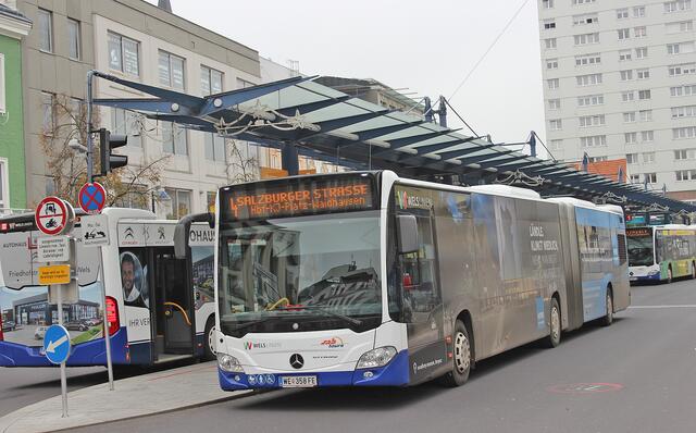 Zusätzliche "Verstärkerbusse" sollen für genügend Abstand sorgen. | Foto: Stadt Wels