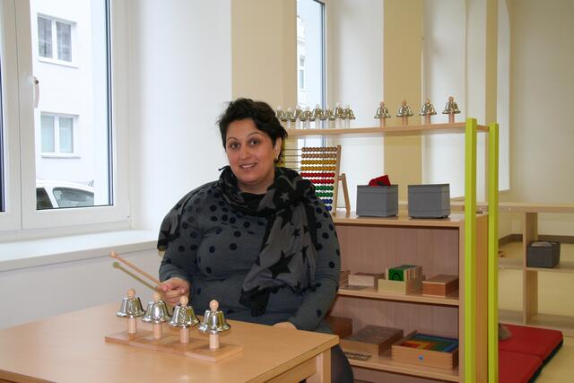 Dunia Köhling eröffnet in Favoriten den Kindergarten Biberbau.