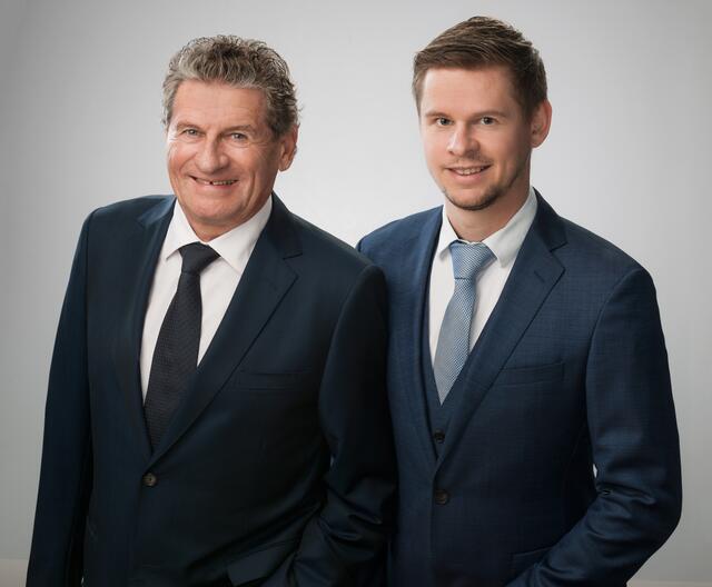 Christof und Lukas Lüftner sehen die Aussichten für nächstes Jahr auch ernüchternd.