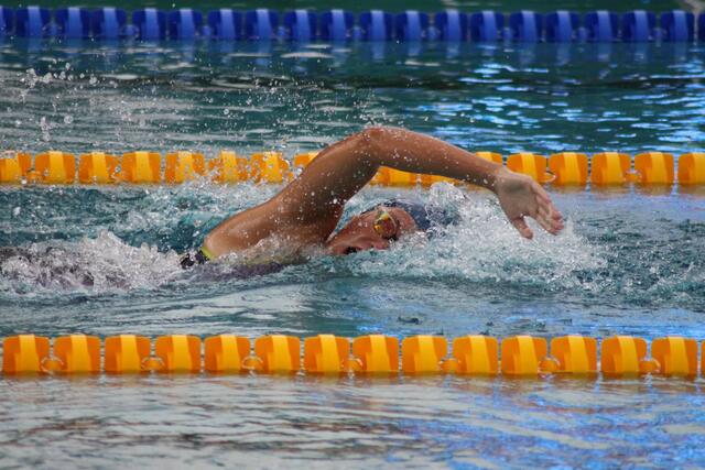 In ihrem Element: Schwimmerin Carina Bodner