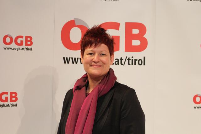 ÖGB- Regionalfrauenvorsitzende Alberta Zangl: "Frauen im Bezirk Landeck müssen im Schnitt 90 Tage ohne Bezahlung arbeiten. Der Einkommensverlust von 11.786 Euro ist immens!“