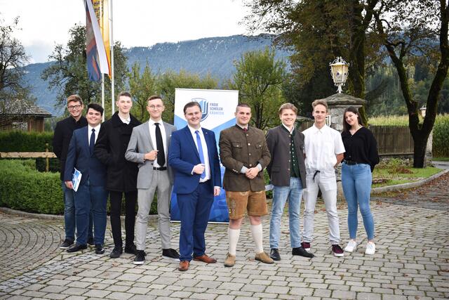 Neuer Landesvorstand der Freien Schüler Kärnten