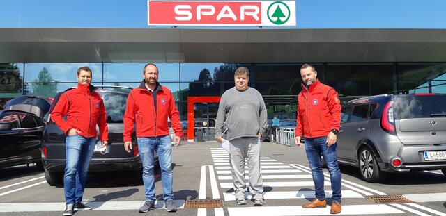 D.Lahner, A. Eder, F. Reifetshammer, M. Offenberger (v.l.).