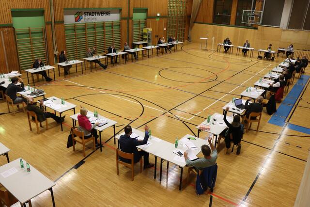 Die meisten der mehr als 50 Beschlüsse in der jüngsten Gemeinderatssitzung wurden einstimmig gefasst.