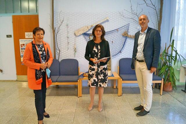 OSR Romana Weisgram, SR Monika Cizek und SQM Fritz Laschober.