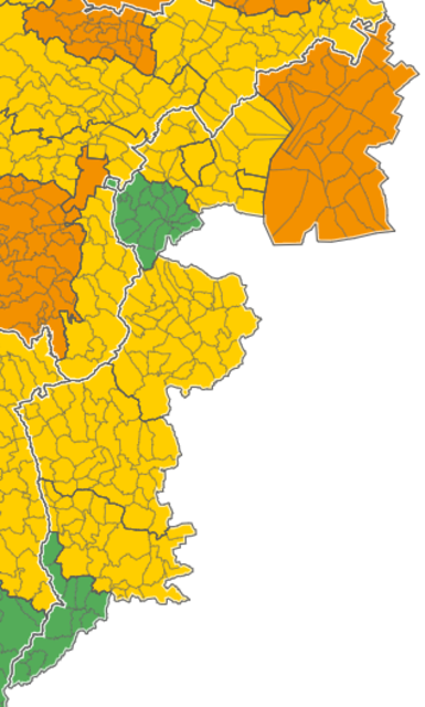 Im Burgenland sind derzeit nur noch die Bezirke Mattersburg und Jennersdorf "Grün". Der Bezirk Neusiedl am See leuchtet auf der Ampel-Karte bereits Orange – dort herrscht ein "hohes Risiko".