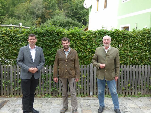 ÖVPler: Martin Gruber, Gottfried Kogler und Peter  Aschbacher  | Foto: Gerd Leitner