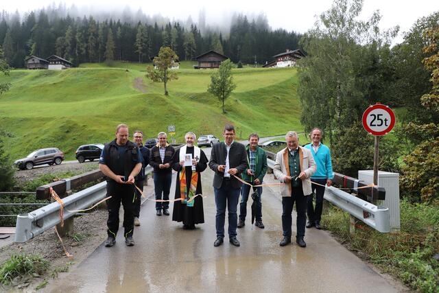 Eröffnung des Güterwegs Moos-Sterzen