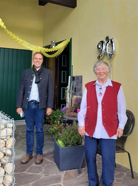 Leopold Schilcher und Leopoldine Trausner-Steinböck.