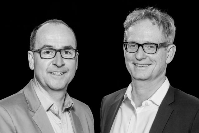 Von links: Bernhard Wolfsegger, Gilbert Kagerer