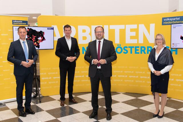 Martin Puchegger, Christian Macho, Bernhard Ebner, Evelyn Artner