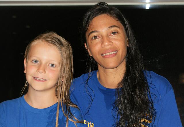 Marie Aigner und Laetita Habeson