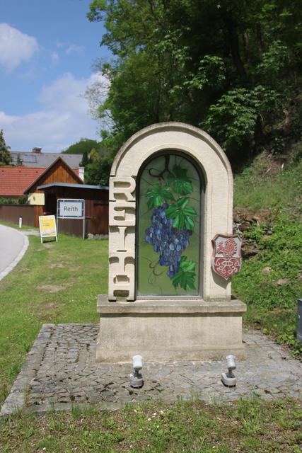 Ortseinfahrt Reith.