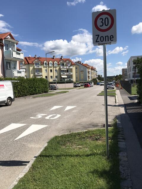 30er Zone in der Schillergasse