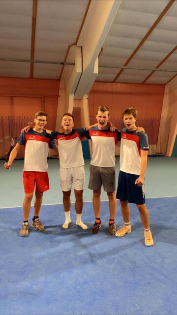 Das erfolgreiche Tennis-Team aus Altmünster.