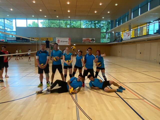 Das erfolgreiche Volleyballteam aus Bad Ischl.