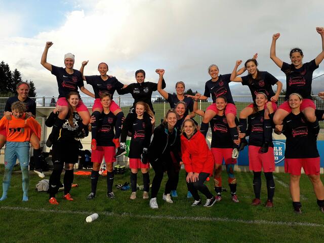Die Spielerinnen des FC Schladming-Pichl sind weiter ganz stark in Form