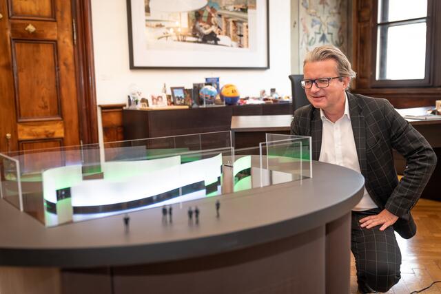 Kulturlandesrat Christopher Drexler präsentierte das Konzept der "Steiermark Schau", die im April 2021 an drei Standorten in Graz sowie mit einem mobilen Ausstellungspavillon erstmals die Steiermark in Szene setzen wird.