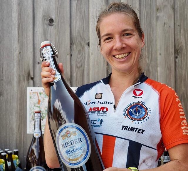 Doppelsiegerin Damen Ursula Fesselhofer (OC Fürstenfeld).