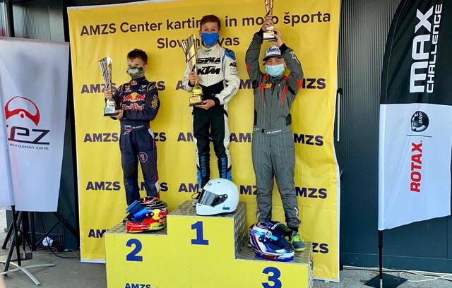 Stockerlplätze gab es für Simon schon viele - wie hier Platz 1!