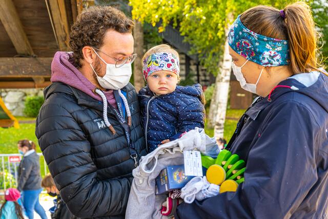 Vor allem für Familien war das Stattfinden des Basars wichtig.