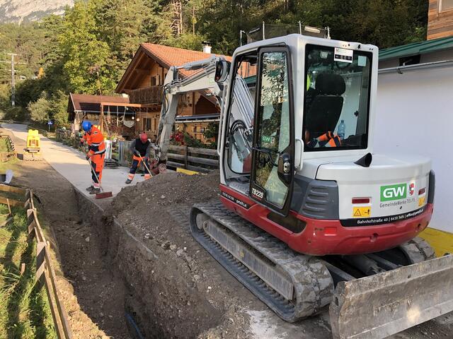 Noch wird gebaggert, die neue Anlage soll im ersten Halbjahr 2021 in Betrieb gehen.