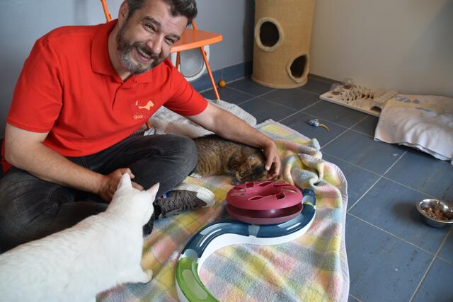 Thomas Benda, Betriebsleiter des TierQuarTiers Wien.
