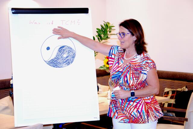 Prim. Prof. Dr. Andrea Zauner-Dungl referierte zu TCM.