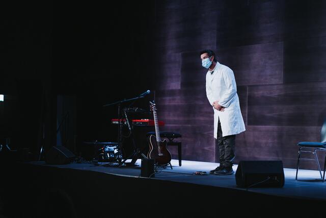 Kabarettist und Kinderarzt Omar Sarsam zu Gast im Kultur Quartier