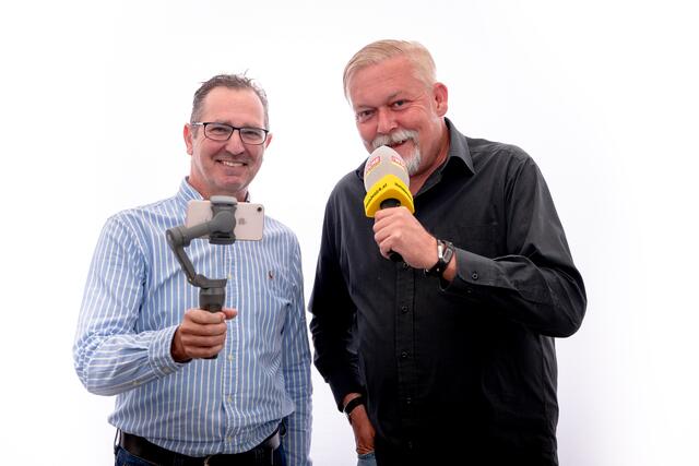 Ernst Krawagner und Rüdiger Wratschnig liefern den Kärntner Unterhaus-Fußball per Livestream