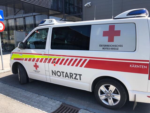 Der Mann befindet sich jetzt im LKH Villach.
