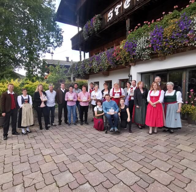 Krautignerbauern mit Gemeinde und TVB Wildschönau | Foto: T.L.