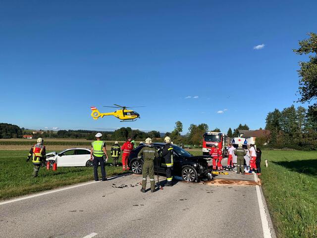 Der Notarzthubschrauber musste angefordert werden.