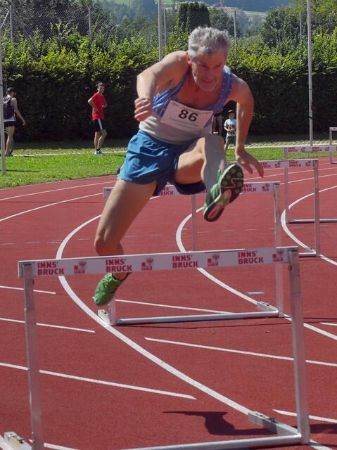 "Turbo Tom" Fahringer in Laufaktion.