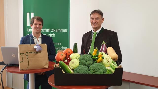 Bernhard Scharf und Gerhard Mörk