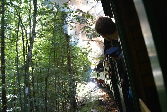 Eine Zugfahrt mit der Dampflok durch unser schönes Ötscherland
