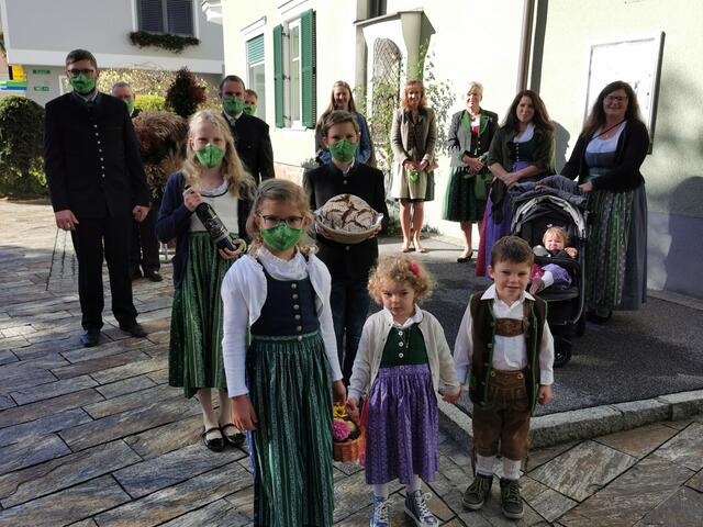 Erntedankfest in Mooskirchen mit Schutzmaßnahmen