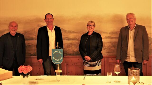 Franz Zauchinger, Karl Reiter, Judith Bauer und Herbert Malek