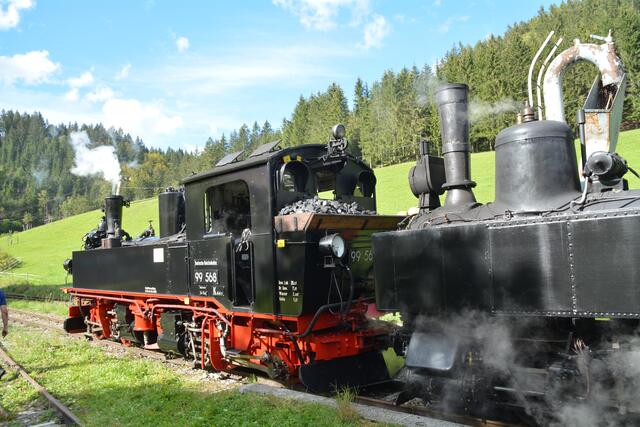 In Pfaffenschlag bei Lunz am See muss Wasser nachgefüllt werden.