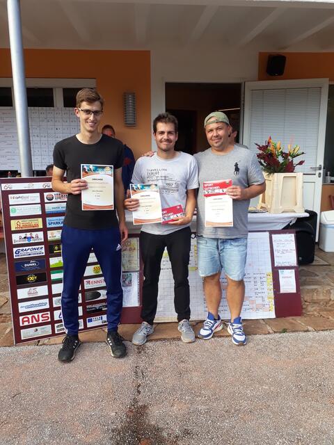 V.l.: Elias Klammler, Lukas Wiesinger und Thomas Buchberger.
