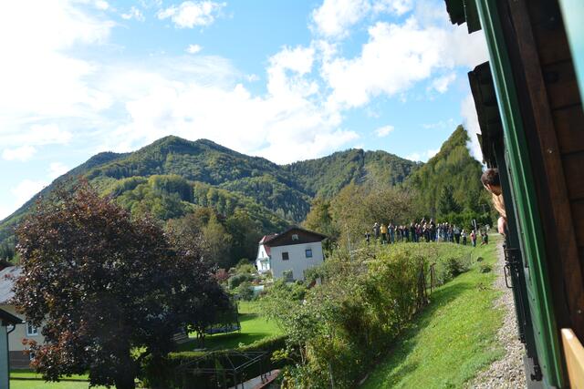 Eine Zugfahrt mit der Dampflok durch unser schönes Ötscherland