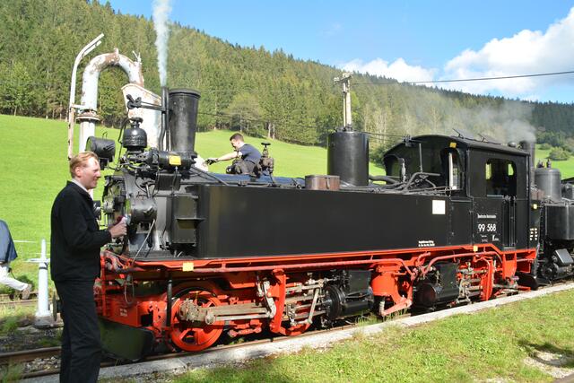 In Pfaffenschlag bei Lunz am See muss Wasser nachgefüllt werden.