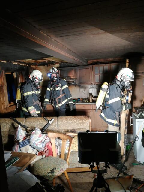 Die Feuerwehr konnte den Brand löschen.