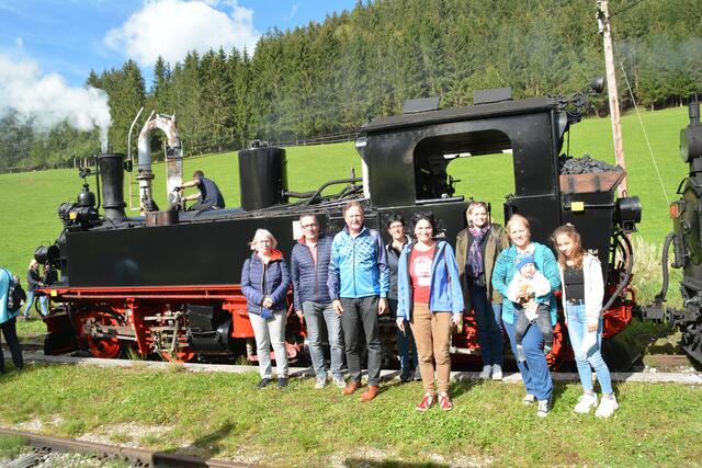 Der Arbeitnehmerbund aus Wolfpassing unternahm einen Ausflug mit dem Ötscherland-Express.